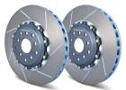 GiroDisc 2-Piece Floating Rotors - Front Pair (04-17 STI, 17-20 BRZ Brembo)