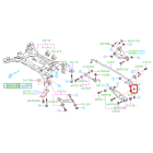 Subaru OEM Flanged Nut - 902380016