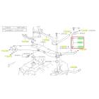 Subaru OEM Coolant Crossover Hose Kit (10-12 Outback XT)