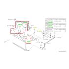 Subaru OEM Coolant Expansion Tank Hose Kit (02-07 WRX, 04-07 STI)