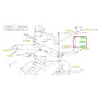 Subaru OEM Coolant Crossover Hose Kit (10-12 LGT)