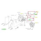 Subaru OEM Heater Core Hose Kit (08-14 WRX)