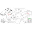 Subaru OEM Roof Rail Crossbar Spacer Latch (15+ Outback)