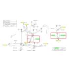 Subaru OEM Coolant Crossover Hose Kit (05-06 LGT)