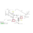 Subaru OEM Rear Subframe Bolt - 901000283