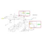 Subaru OEM Coolant Crossover Hose Kit (10-12 Legacy)