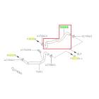 Subaru OEM Heater Hose - Outlet (13-14 Legacy - 25B)