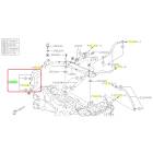 Subaru OEM Coolant Crossover Hose - 14472AA490 (15-19 Legacy - 25B)