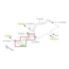 Subaru OEM Heater Hose - Inlet (15-19 Legacy - 36D)