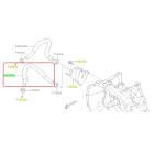 Subaru OEM CVT Cooler Coolant Hose - 99083AA68A (20-25 Legacy - 25D)