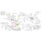 Subaru OEM Coolant Crossover Hose - 14088AA070 (20-25 Legacy - 25D)