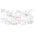 Subaru OEM Coolant Crossover Hose - 21204AB440 (20-25 Legacy - 25D)