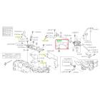 Subaru OEM Coolant Crossover Hose - 14472AA840 (20-25 Legacy - 25D)