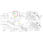 Subaru OEM Coolant Overflow Hose - 45162AN00A (20-25 Legacy - 25D)