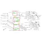 Subaru OEM Radiator Hose Kit (20-25 Legacy - 24F)