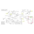 Subaru OEM Coolant Crossover Hose - 21204AB530 (22+ BRZ)