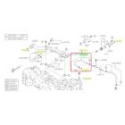 Subaru OEM Coolant Crossover Hose - 21204AB540 (22+ BRZ)