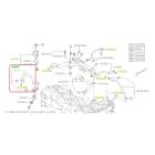 Subaru OEM Coolant Crossover Hose - 14472AA620 (15-17 Crosstrek - MT)