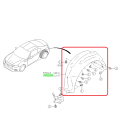 Subaru OEM Mud Guard - Rear Right (13-20 BRZ)