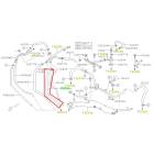 Subaru OEM Vacuum Hose - 99081AA110