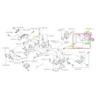 Subaru OEM Coolant Crossover Hose - 21204AA162 (03-05 Forester)