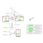 Subaru OEM Oil Cooler Hose Kit (03-05 Forester)