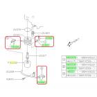Subaru OEM Oil Cooler Hose Kit (04-05 Forester)