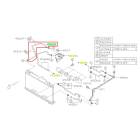 Subaru OEM Coolant Expansion Tank Hose - 45162FC090 (03-05 Forester XT)