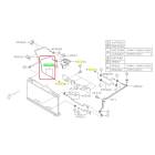 Subaru OEM Coolant Expansion Tank Hose - 45162FC080 (03-05 Forester XT)