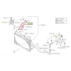 Subaru OEM Coolant Expansion Tank Hose - 45162SC000 (09-13 Forester XT)