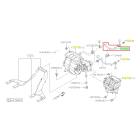 Subaru OEM Heater Hose - Outlet (11-13 Forester - 25B)