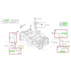 Subaru OEM Oil Cooler Hose Kit (14-18 Forester XT)