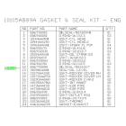 Subaru OEM Master Gasket Kit - 10105AB89A - FB25D (2020+ Outback/Legacy)