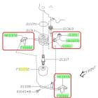Subaru OEM Oil Cooler Hose Kit (05-06 Outback XT)