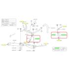 Subaru OEM Coolant Crossover Hose Kit (05-06 Outback XT)