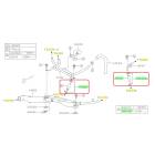 Subaru OEM Coolant Crossover Hose Kit (07-09 Outback XT)