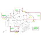 Subaru OEM Coolant Crossover Hose Kit (05-09 Outback - 30D)