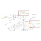 Subaru OEM Coolant Crossover Hose Kit (10-12 Outback - 253)