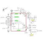 Subaru OEM Oil Cooler Hose Kit (10-12 Outback XT)