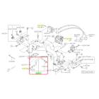 Subaru OEM Coolant Crossover Hose Kit (04-07 Impreza - 253)