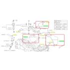 Subaru OEM Coolant Crossover Hose Kit (15-16 Impreza - CVT)