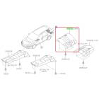 Subaru OEM Rear Exhaust Heat Shielding - Right Hand (05-09 Leagacy/Outback)
