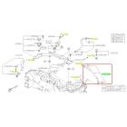 Subaru OEM Coolant Crossover Hose - 21204AB40A (17-23 Impreza)