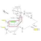 Subaru OEM Heater Core Hose - 72421FL01A (17-23 Impreza)