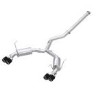 MBRP 3 Inch Catback Exhaust - Quad Exit - Street Profile - Carbon Fiber Tips (22+ WRX)