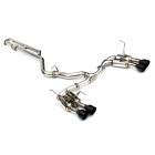 Invidia Gemini R400 Quad Black tip Catback Exhaust (22+ WRX)
