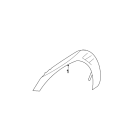 Subaru OEM Fender Flare - Front Right (2022+ WRX)