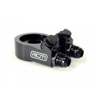 RCM Black Series Dual Port Angled Thermostatic Oil Sandwich Plate