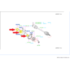 Subaru OEM Front Wheel Bearing and Seal (92-00 GC Impreza)