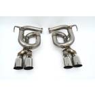 Invidia Twin Loop 3.5" Single Layer Stainless Steel Tip Axleback Exhaust (22+ WRX)